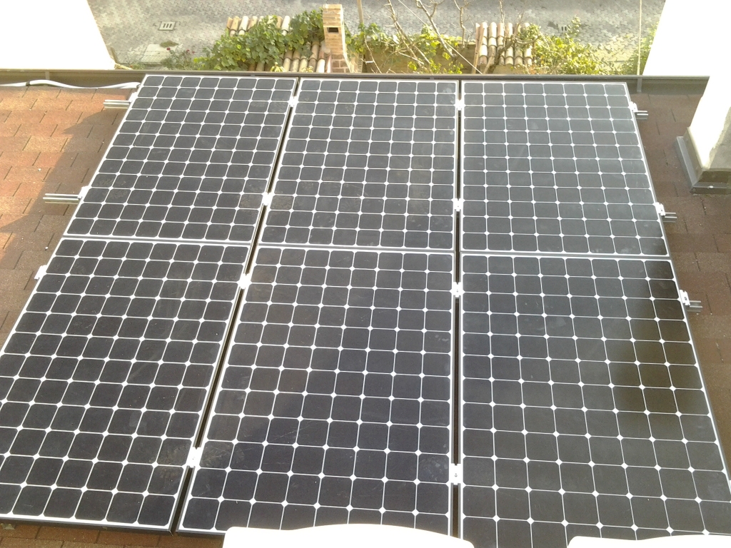 Impianto Fotovoltaico SunPower Lightland X21 Ferrara Marche